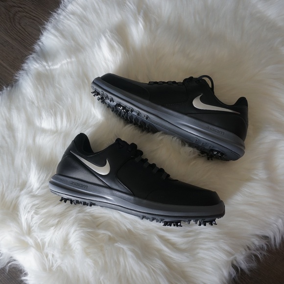 Nike Air Zoom Accurate Golf Shoes Black White NWB - Picture 4 of 8